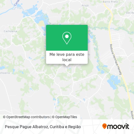 Pesque Pague Albatroz mapa