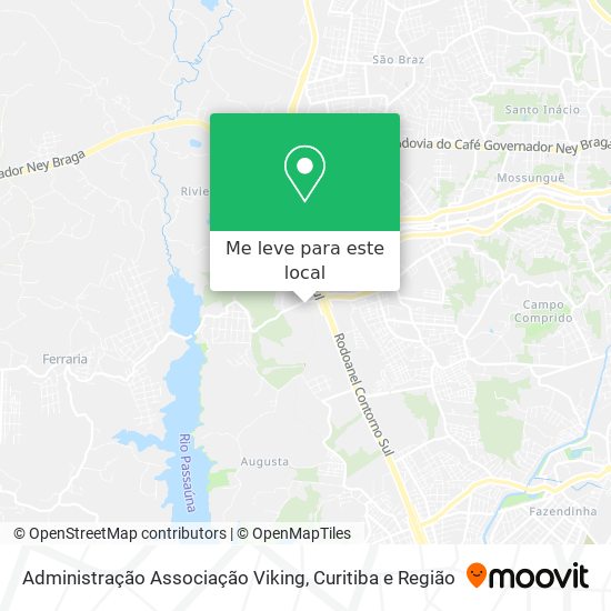 Administração Associação Viking mapa