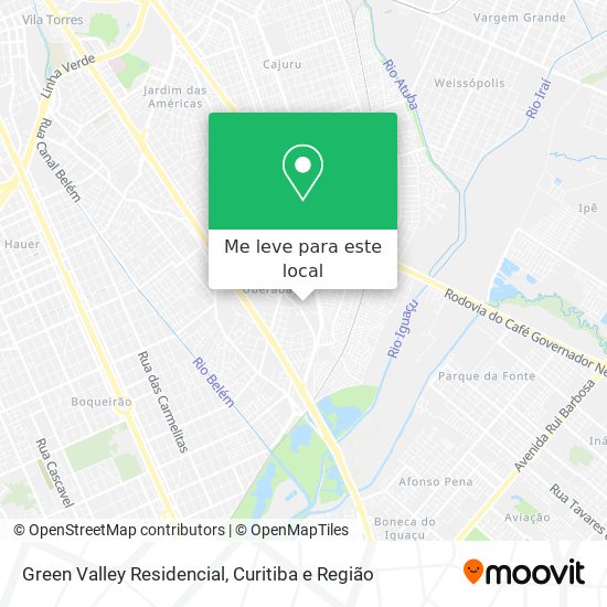 Green Valley Residencial mapa