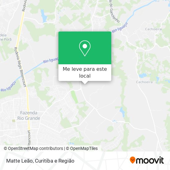 Matte Leão mapa