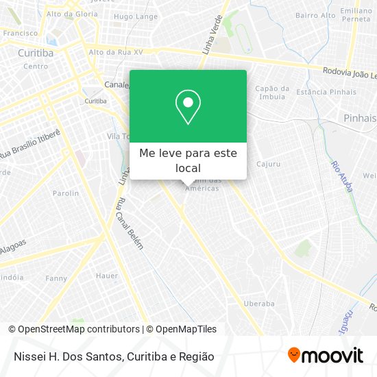 Nissei H. Dos Santos mapa