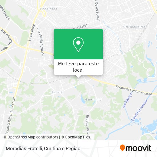 Moradias Fratelli mapa