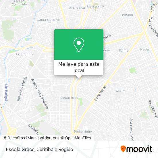 Escola Grace mapa