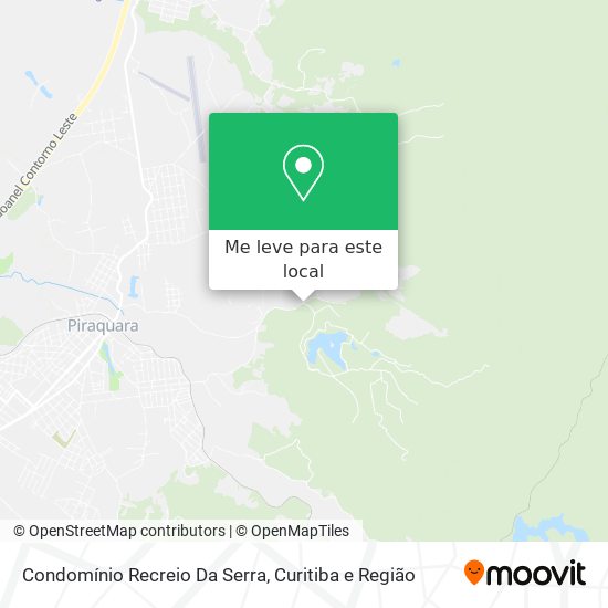 Condomínio Recreio Da Serra mapa