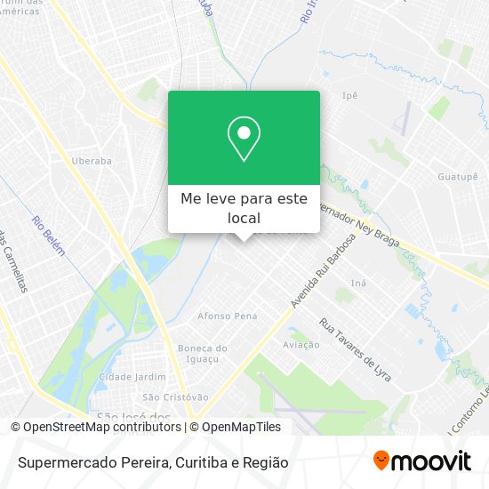 Supermercado Pereira mapa
