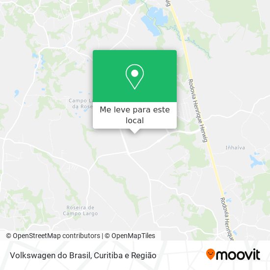 Volkswagen do Brasil mapa