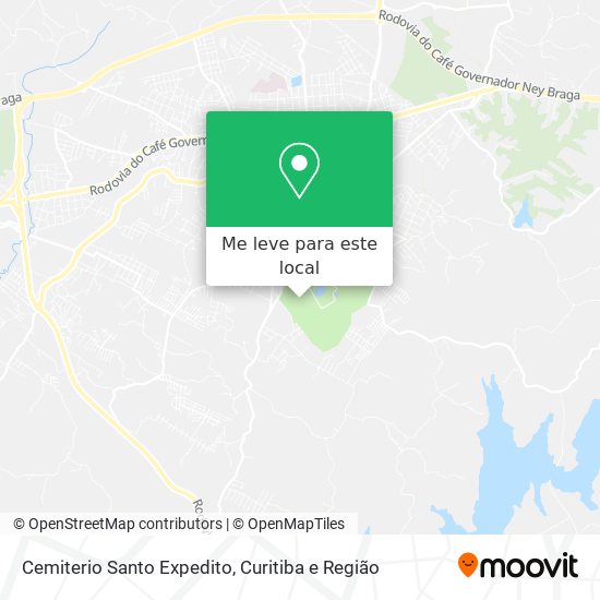 Cemiterio Santo Expedito mapa