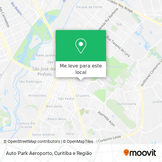 Auto Park Aeroporto mapa