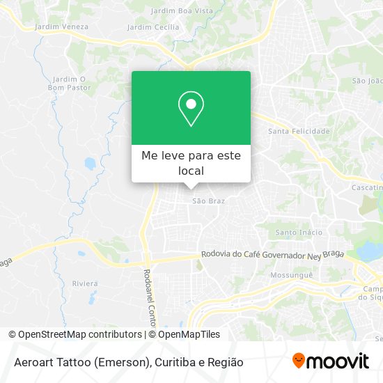 Aeroart Tattoo (Emerson) mapa