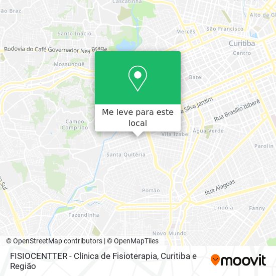 FISIOCENTTER - Clínica de Fisioterapia mapa