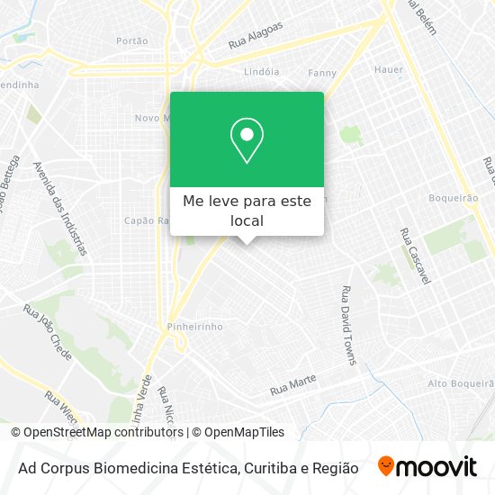 Ad Corpus Biomedicina Estética mapa