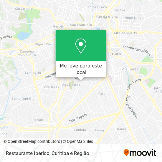 Restaurante Ibérico mapa