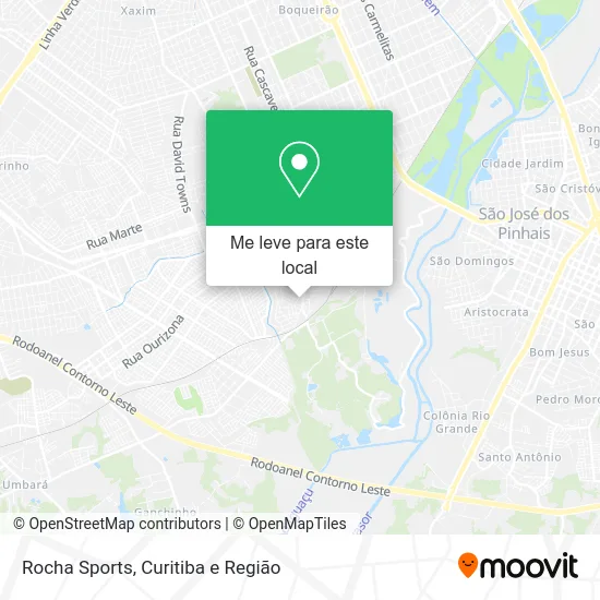 Rocha Sports mapa
