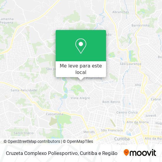 Cruzeta Complexo Poliesportivo mapa