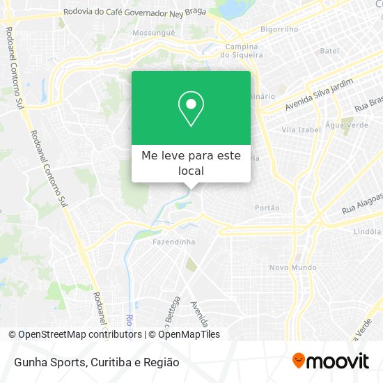 Gunha Sports mapa
