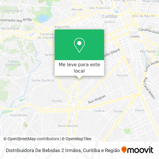 Distribuidora De Bebidas 2 Irmãos mapa