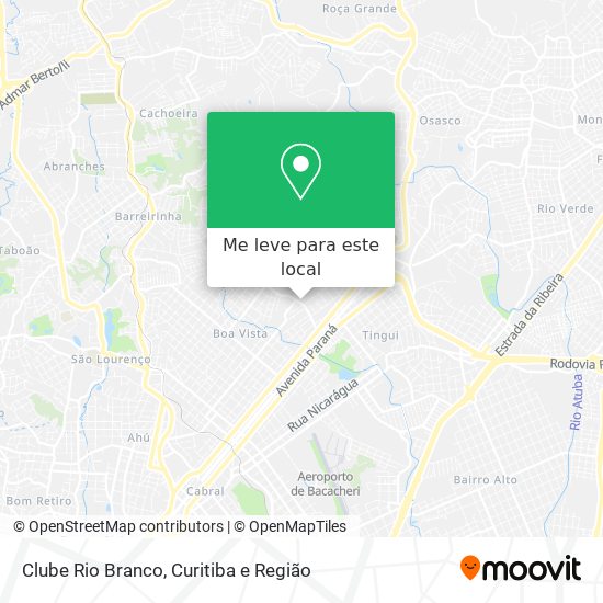 Clube Rio Branco mapa