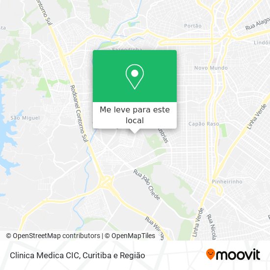 Clinica Medica CIC mapa