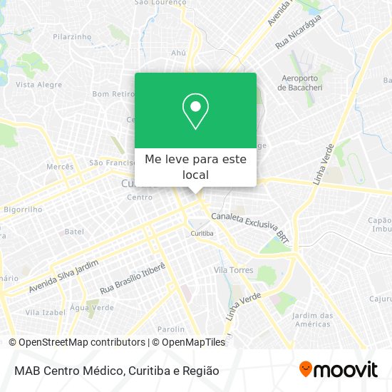 MAB Centro Médico mapa
