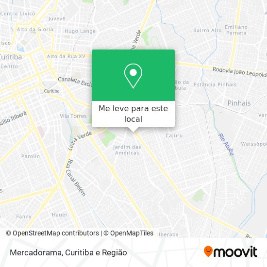 Mercadorama mapa