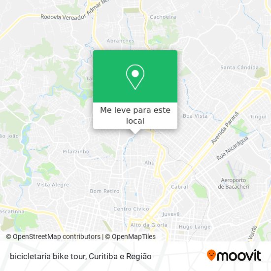 bicicletaria bike tour mapa