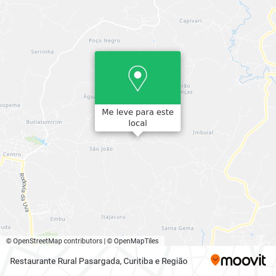 Restaurante Rural Pasargada mapa