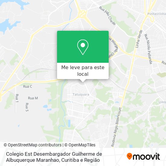 Colegio Est Desembargador Guilherme de Albuquerque Maranhao mapa