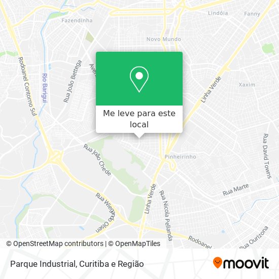 Parque Industrial mapa