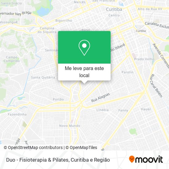 Duo - Fisioterapia & Pilates mapa