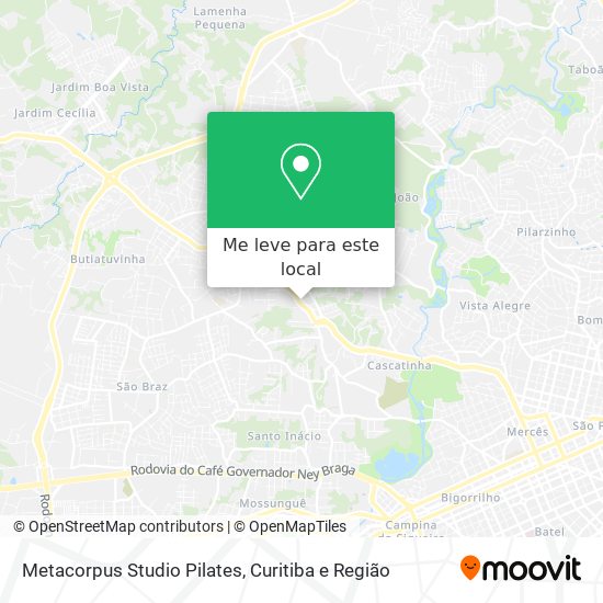 Metacorpus Studio Pilates mapa