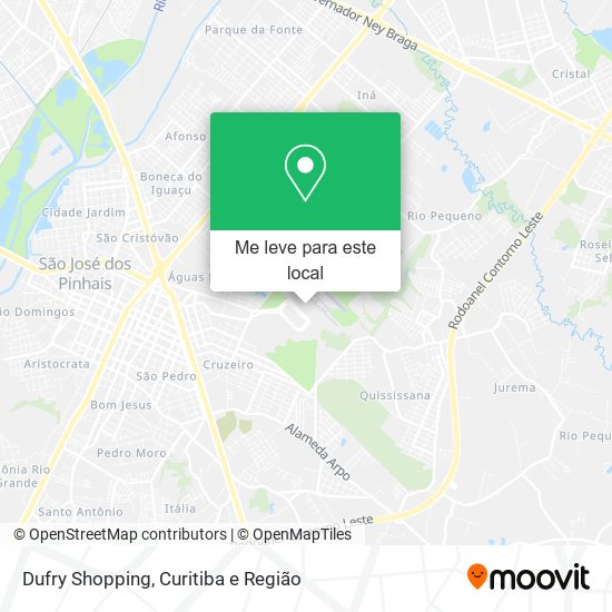 Dufry Shopping mapa