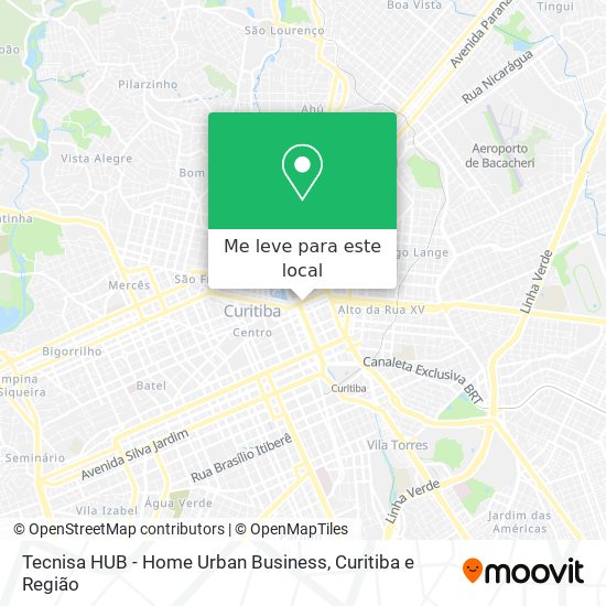 Tecnisa HUB - Home Urban Business mapa