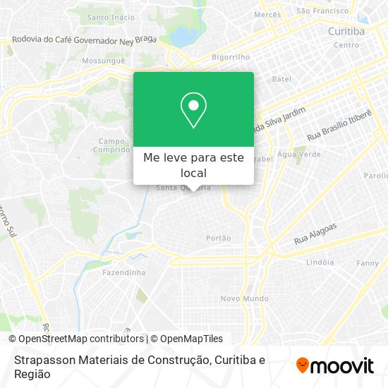 Strapasson Materiais de Construção mapa