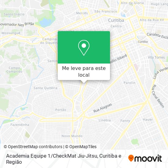 Academia Equipe 1 / CheckMat Jiu-Jitsu mapa