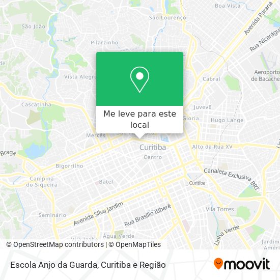 Escola Anjo da Guarda mapa