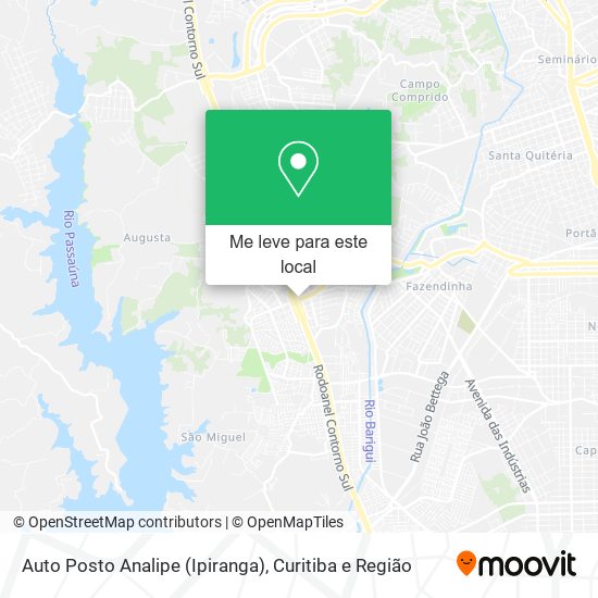 Auto Posto Analipe (Ipiranga) mapa