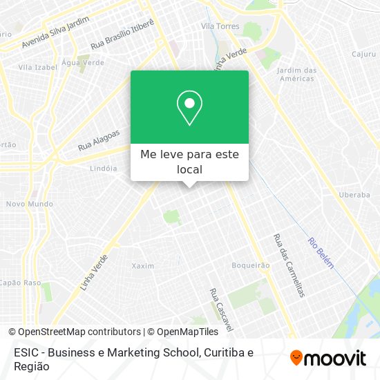 ESIC - Business e Marketing School mapa