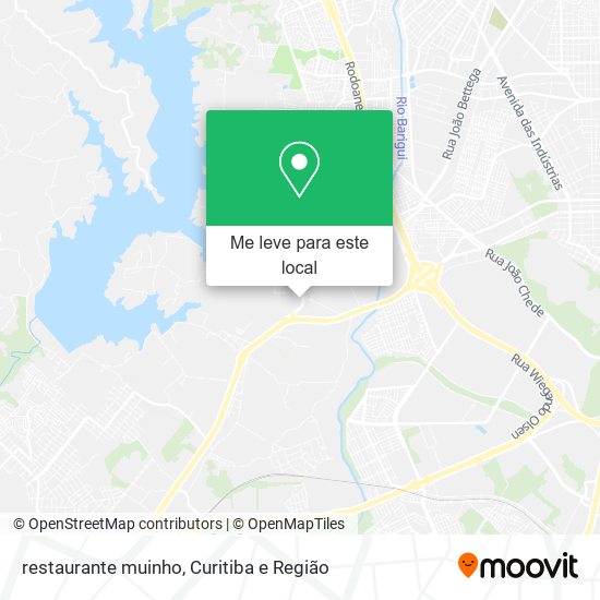 restaurante muinho mapa