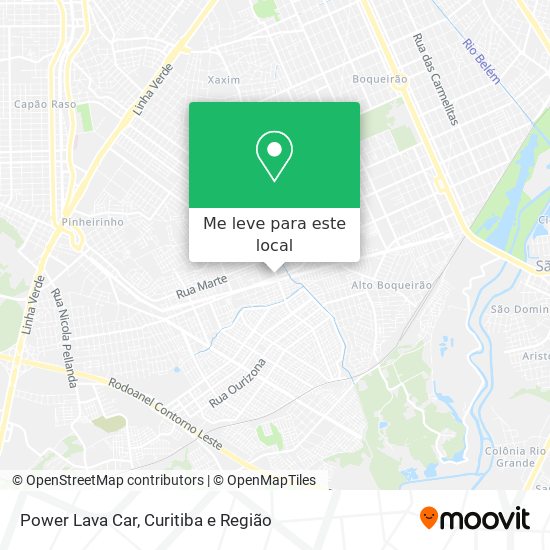 Power Lava Car mapa