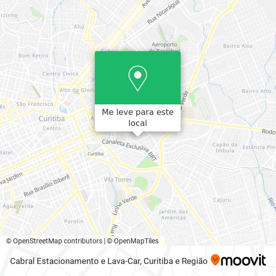 Cabral Estacionamento e Lava-Car mapa