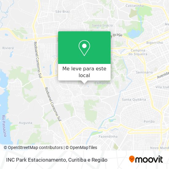 INC Park Estacionamento mapa