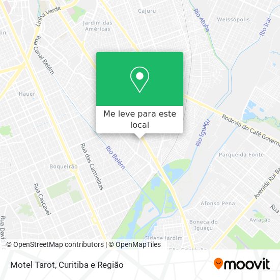Motel Tarot mapa