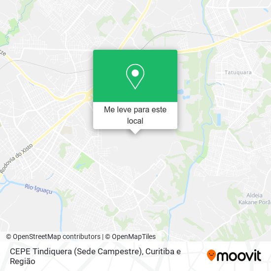 CEPE Tindiquera (Sede Campestre) mapa