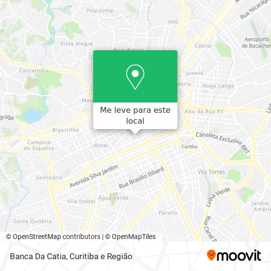 Banca Da Catia mapa