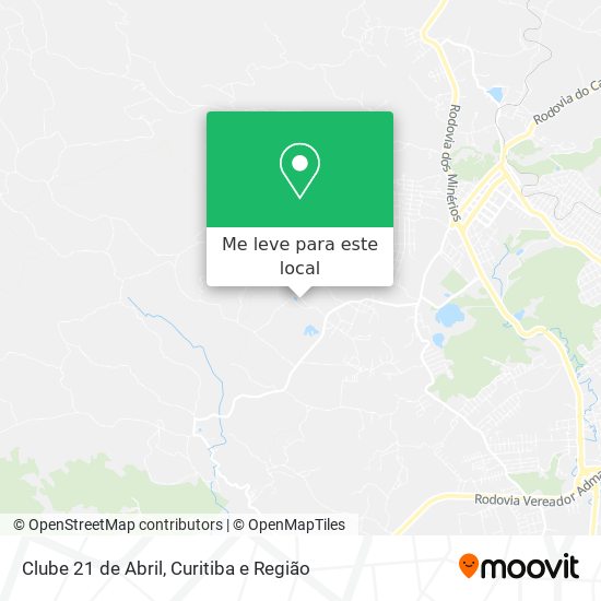 Clube 21 de Abril mapa