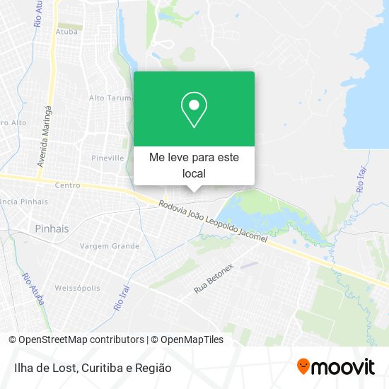 Ilha de Lost mapa