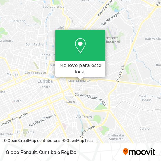 Globo Renault mapa