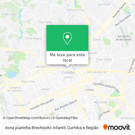 dona joaninha Brechózito Infantil mapa