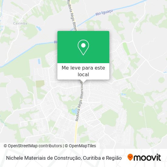Nichele Materiais de Construção mapa