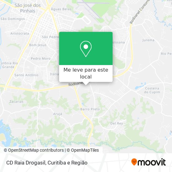 CD Raia Drogasil mapa